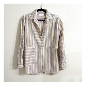 Kimberly Taylor Seersucker shirt S